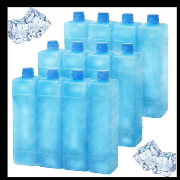Kitchen Ice Packs For Coolers Reusable Long Lasting Freezer Packs For